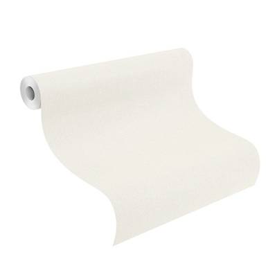 Vliestapete Tapetenwechsel Uni creme-weiß